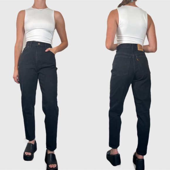 Levi's Black High Rise Women's Jeans - Picture 1 of 9